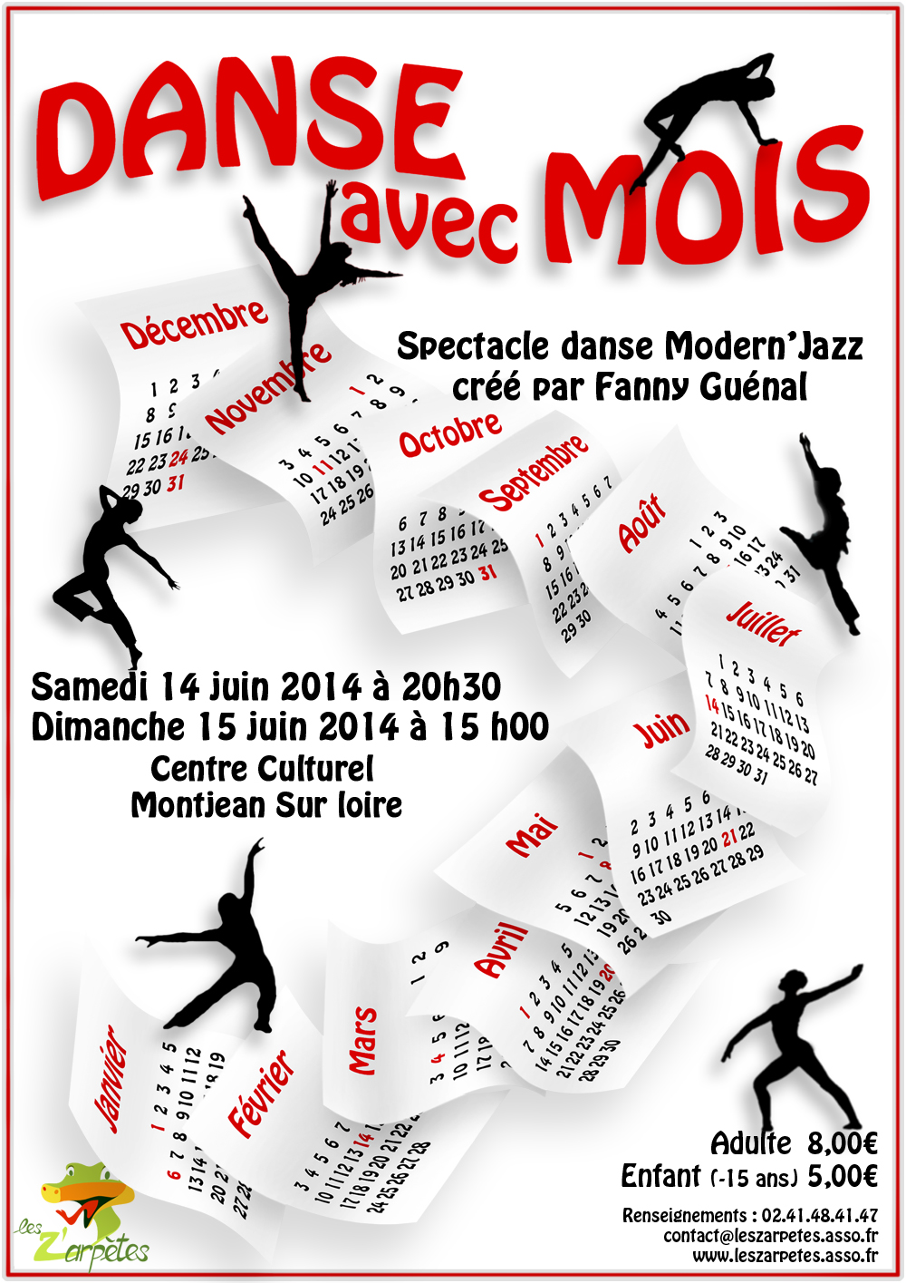 Affiche Danse avec MOIS